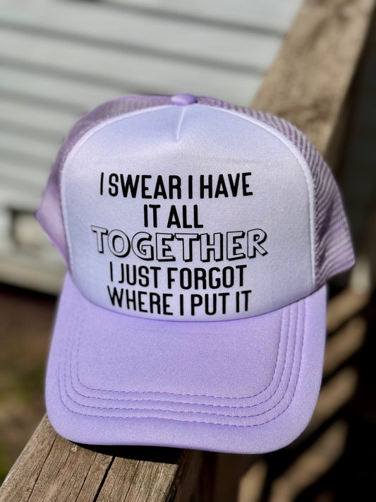 All Together I  "Trucker" Hat