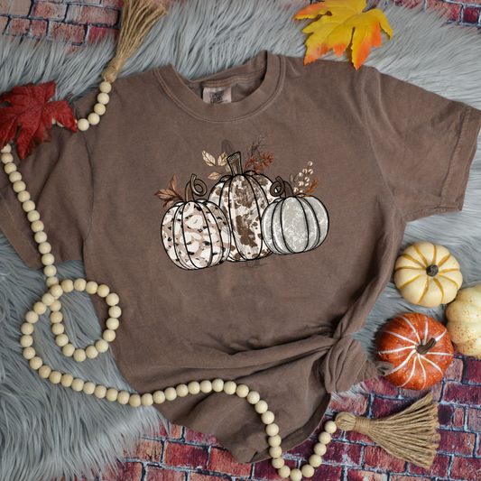 Elegant Pumpkins **DTF Transfer**