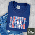 America 250 Coquette **Graphic Tee**