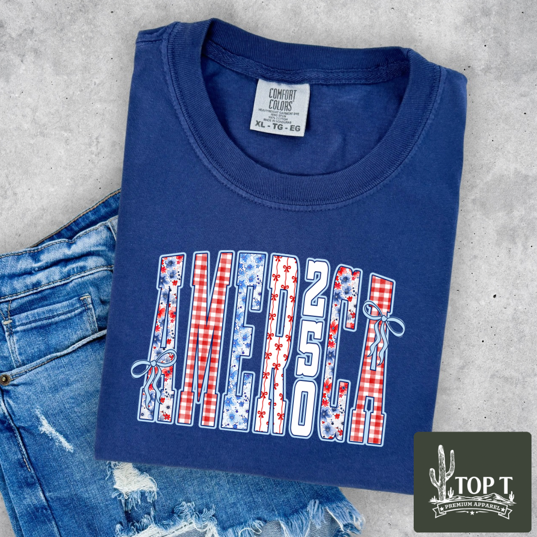 America 250 Coquette **Graphic Tee**