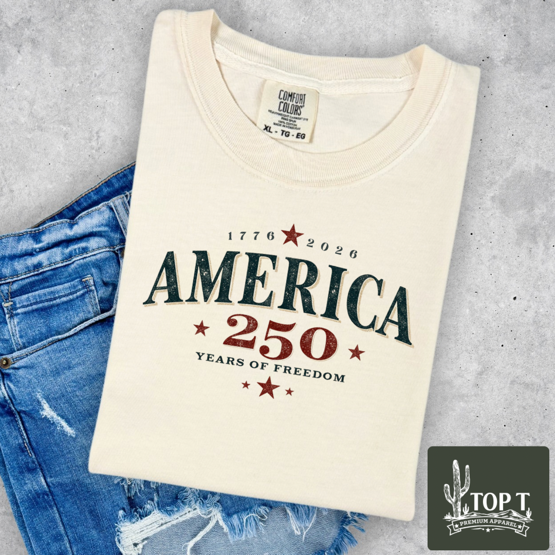 America 250 Years Of Freedom **Graphic Tee**