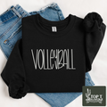 Volleyball **Embroidered Crewneck**