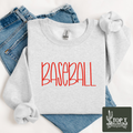 Baseball **Embroidered Crewneck**