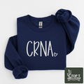 CRNA **Embroidered Crewneck**