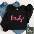 Howdy **Embroidered Crewneck**