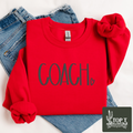 Coach **Embroidered Crewneck**