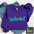 Redeemed **Embroidered Crewneck**