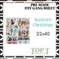 WESTERN CHRISTMAS (PRE MADE DTF GANG SHEET - 2-5 business day TAT)