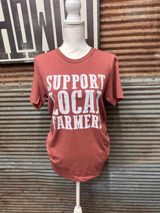 Support Local Farmers Graphic Tee